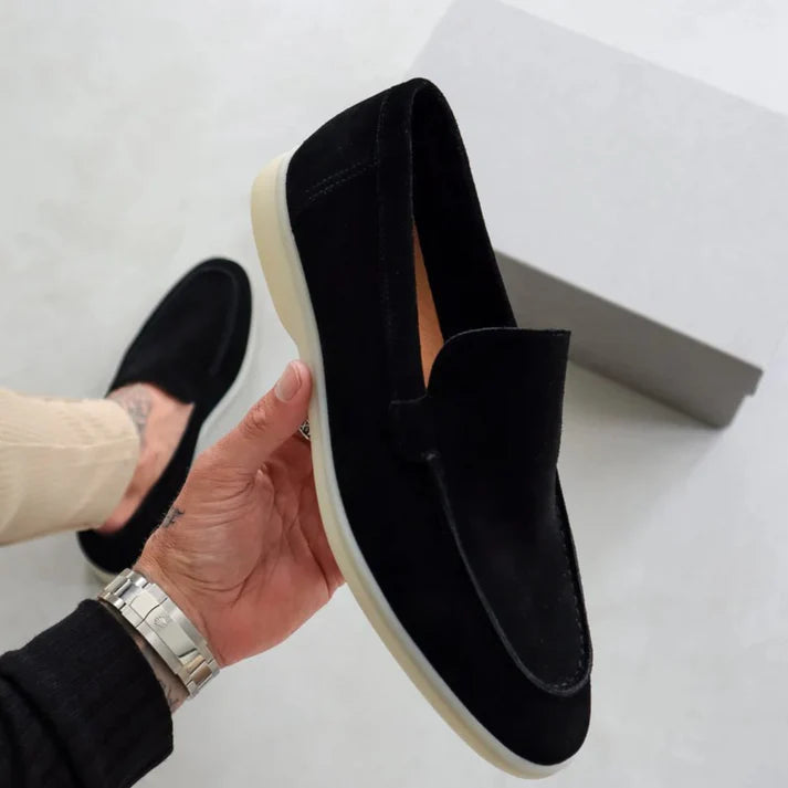 Mocassins en daim