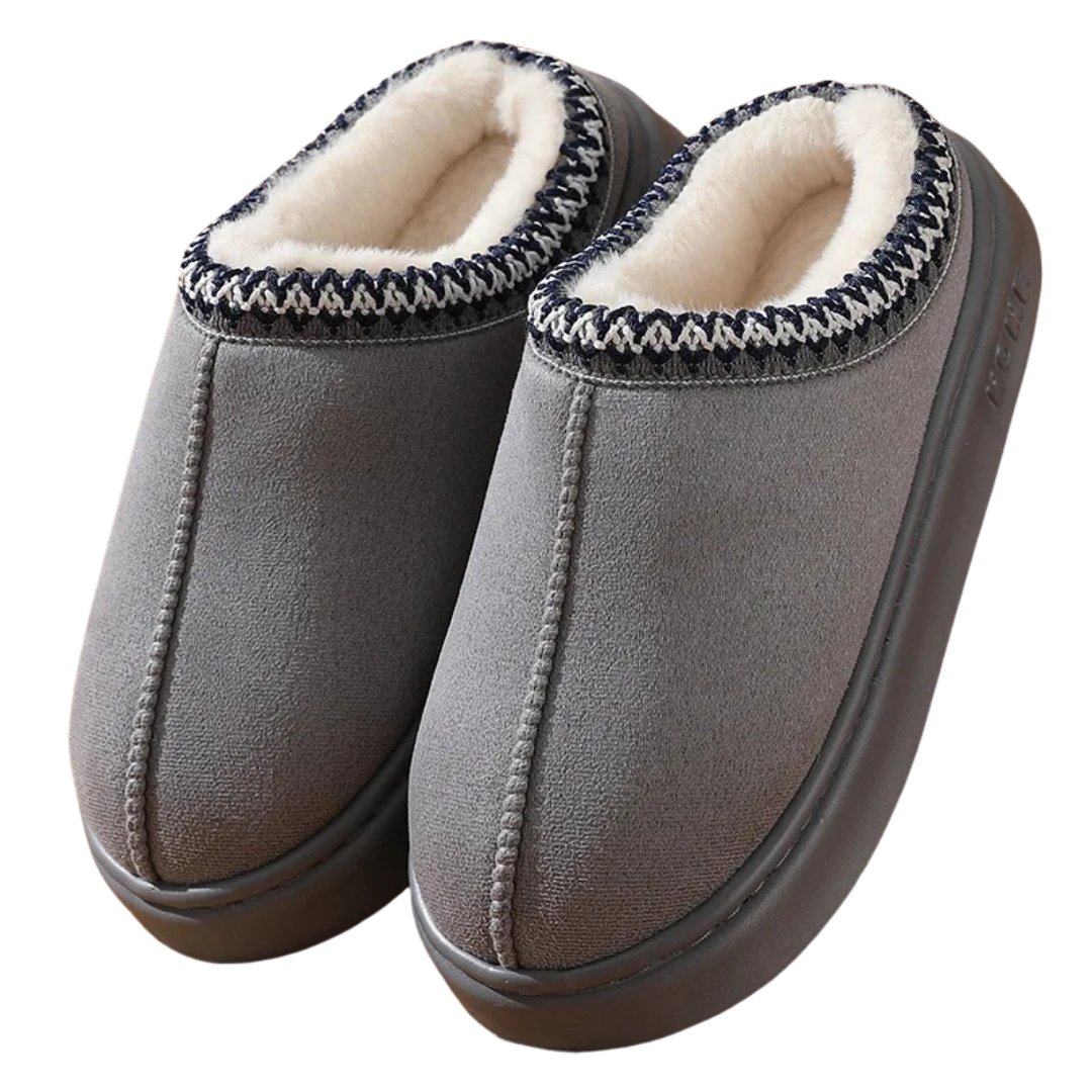 BNOIR | Chaussons à doublure chaude