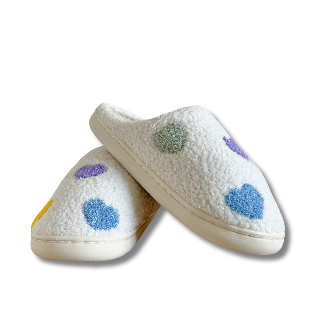 BNOIR | Colourful Heart Slippers