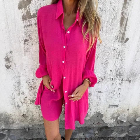 Camille | Robe fluide avec poches