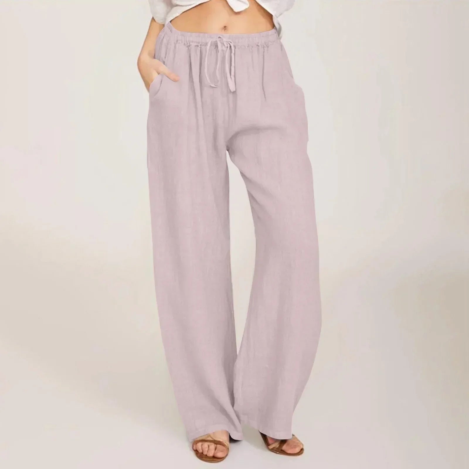 Inés | Pantalon confort à jambe large