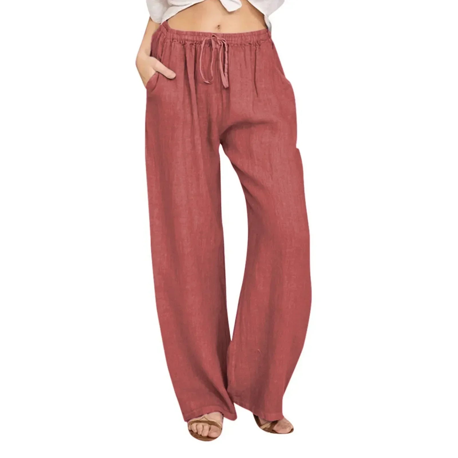Inés | Pantalon confort à jambe large