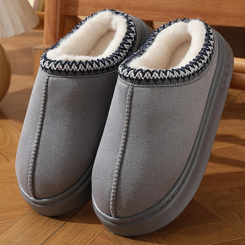 BNOIR | Chaussons à doublure chaude