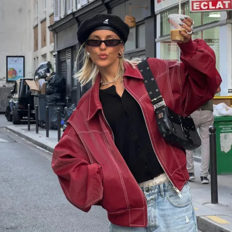 Isabelle | Blouson en Cuir