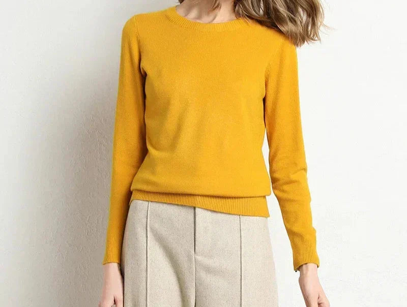 BNOIR | Pull confort en laine essentiel