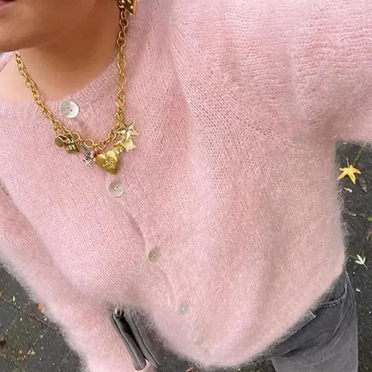 Evelyn | Cardigan en Mohair