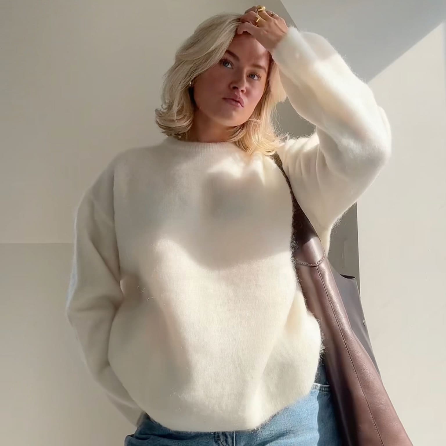 Élodie | Mohair Crewneck