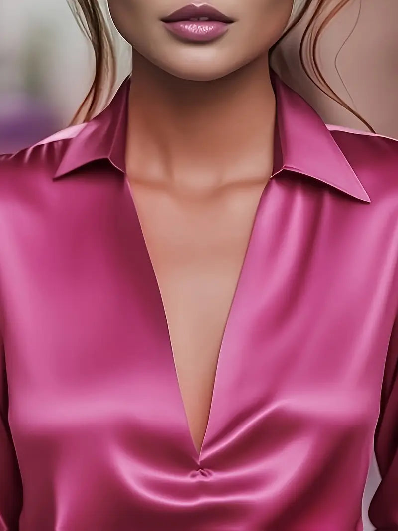 Nadene | Blouse V-Neck Premium