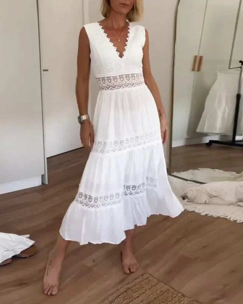 Léonie | Robe d’Été – Fraîcheur & Élégance