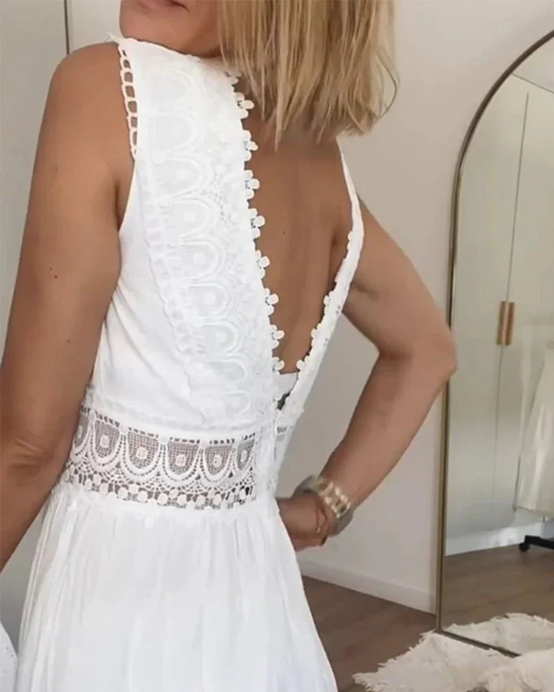 Léonie | Robe d’Été – Fraîcheur & Élégance